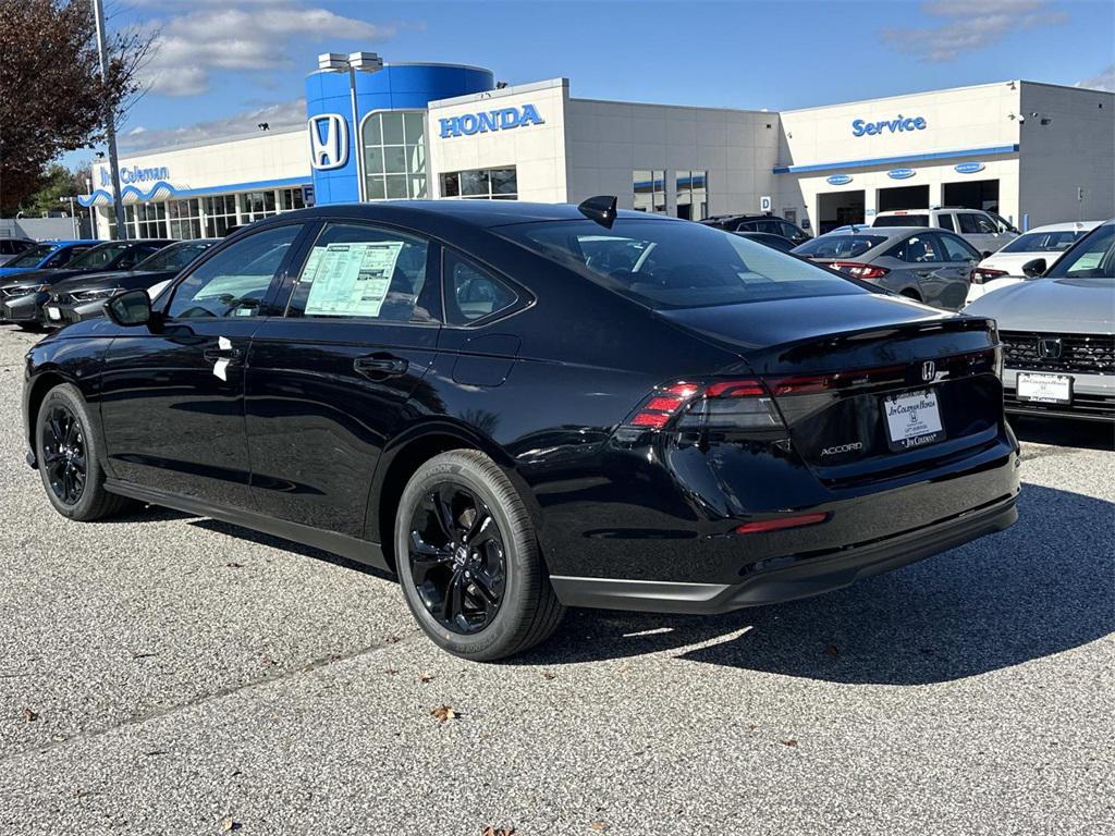 new 2025 Honda Accord car, priced at $31,755