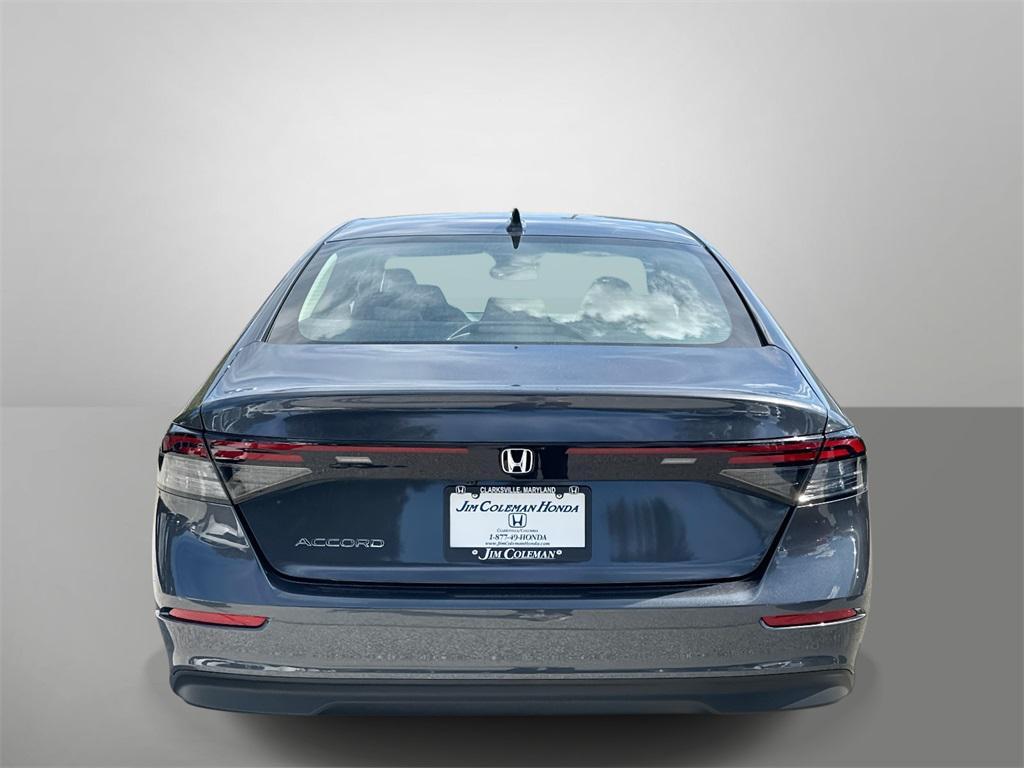 new 2025 Honda Accord car, priced at $29,490