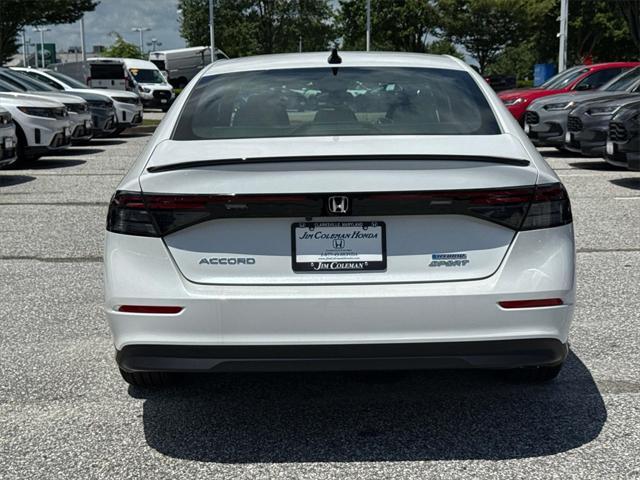 new 2025 Honda Accord Hybrid car, priced at $35,260