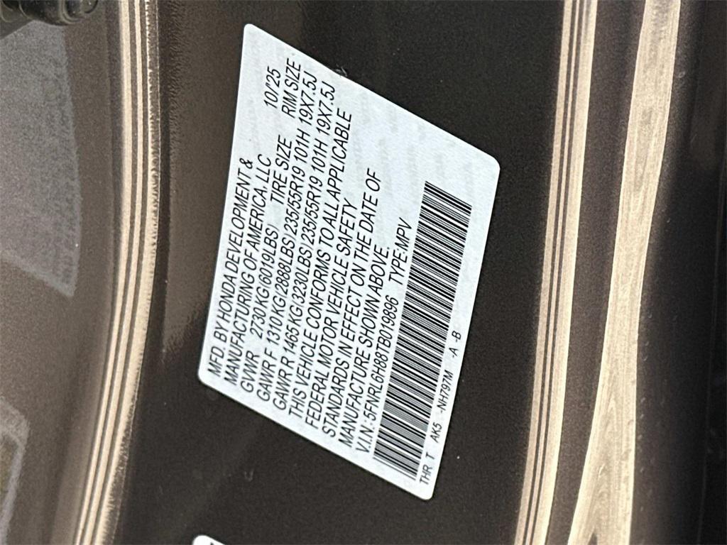 new 2026 Honda Odyssey car, priced at $48,990