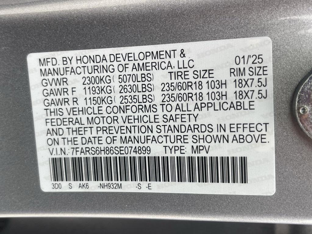 used 2025 Honda CR-V Hybrid car, priced at $35,547