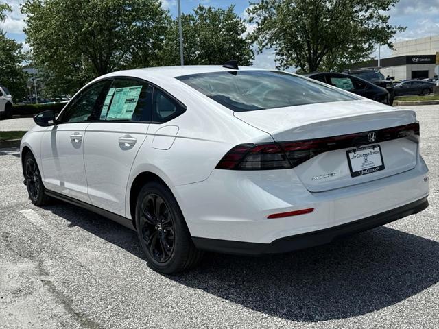 new 2025 Honda Accord car, priced at $32,165