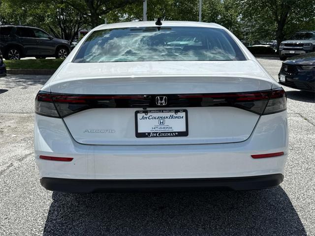 new 2025 Honda Accord car, priced at $32,165