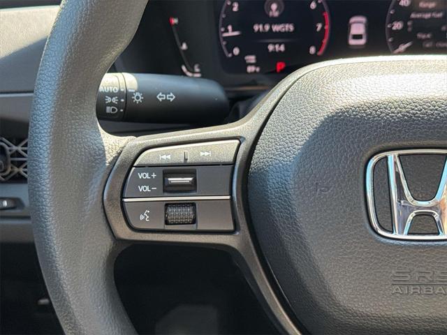 new 2025 Honda Accord car, priced at $29,445