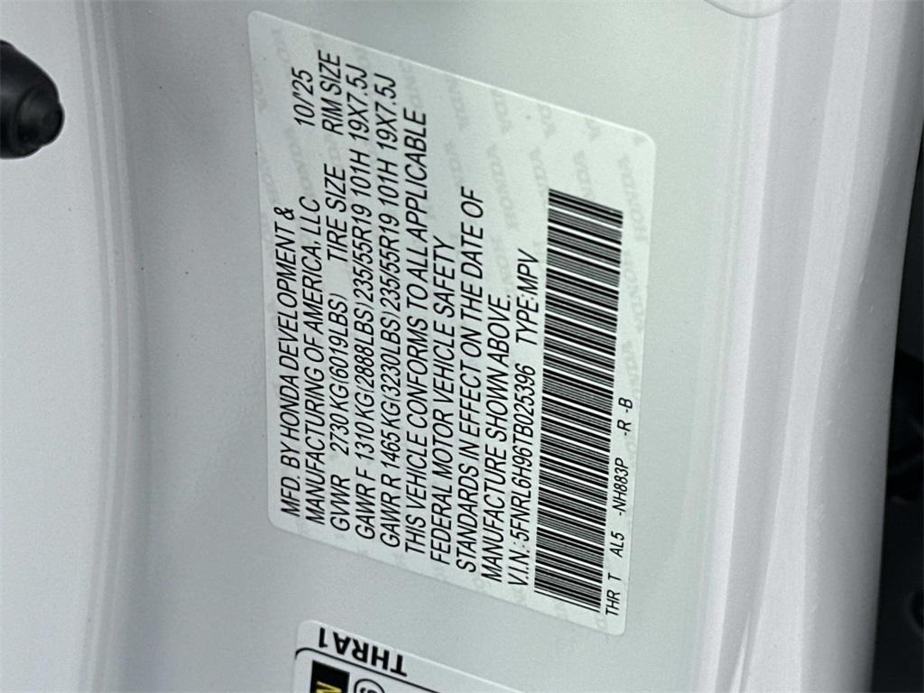 new 2026 Honda Odyssey car, priced at $53,645