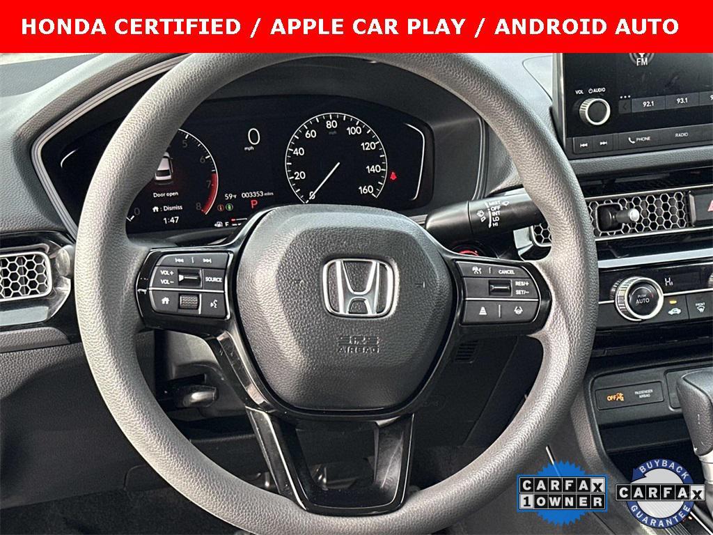 used 2025 Honda Civic car, priced at $24,440