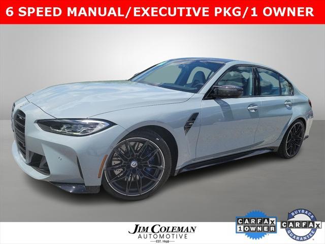 used 2023 BMW M3 car, priced at $74,750