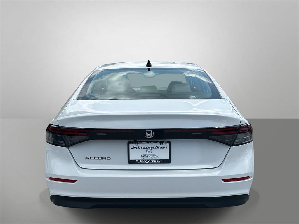 new 2025 Honda Accord car, priced at $32,165