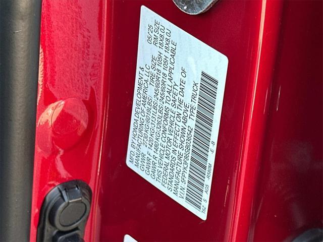 new 2025 Honda Ridgeline car, priced at $48,655