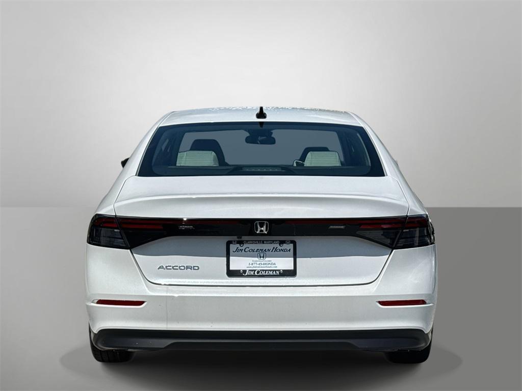 new 2025 Honda Accord car, priced at $32,165