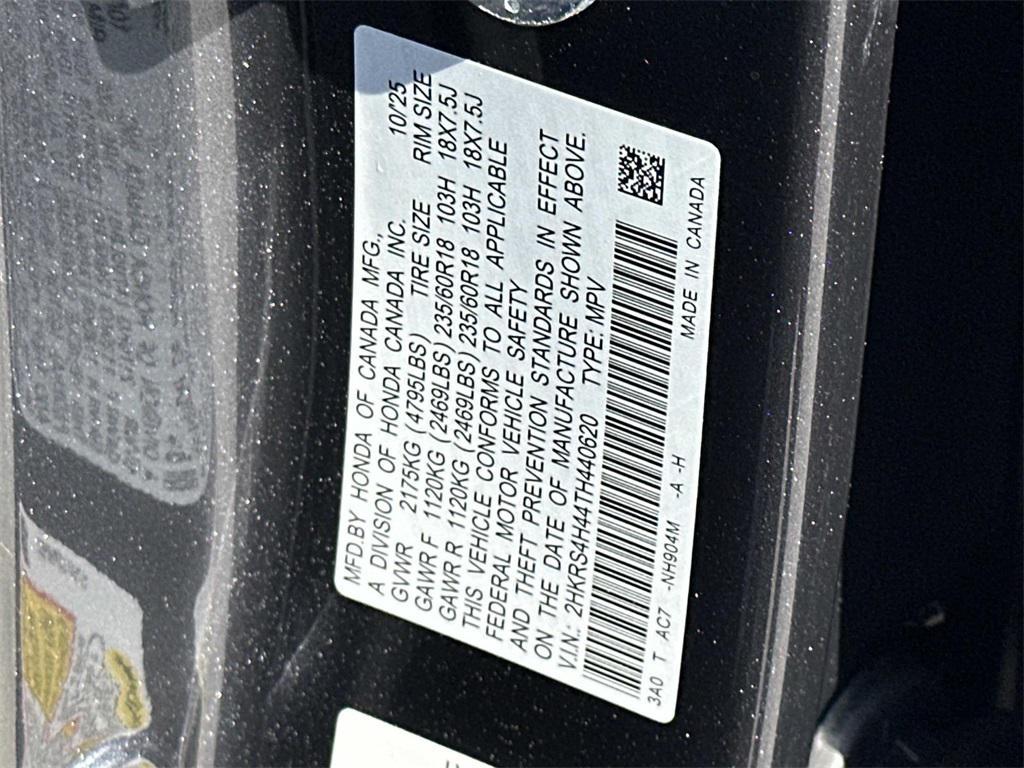 new 2026 Honda CR-V car, priced at $36,100