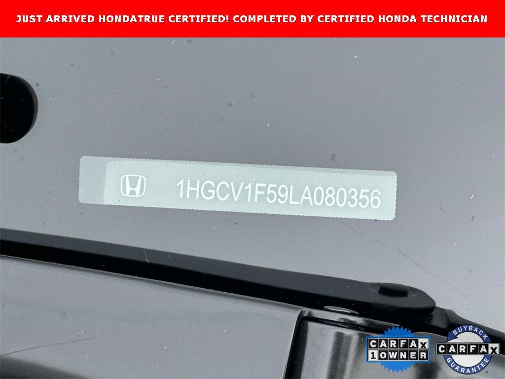 used 2020 Honda Accord car, priced at $25,400
