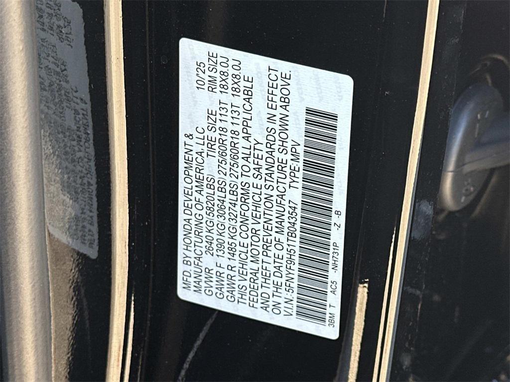 new 2026 Honda Passport car, priced at $50,200