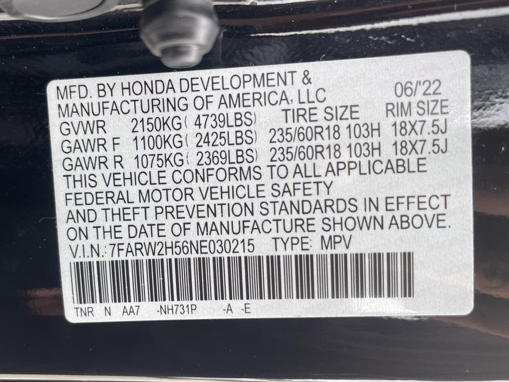 used 2022 Honda CR-V car, priced at $24,000