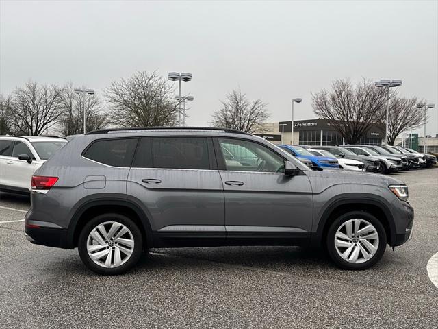 used 2021 Volkswagen Atlas car, priced at $25,856