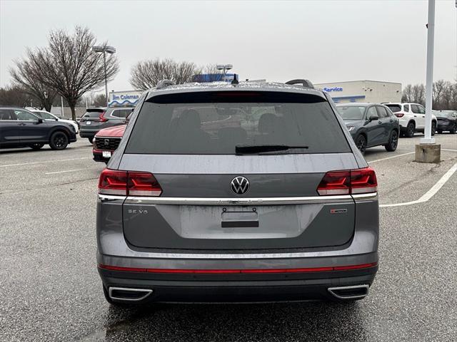 used 2021 Volkswagen Atlas car, priced at $25,856