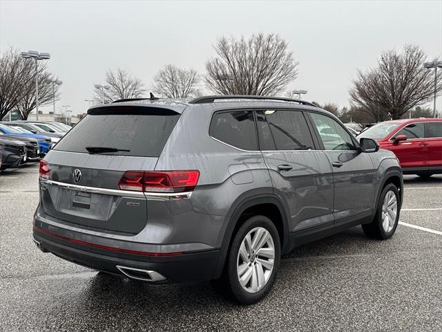 used 2021 Volkswagen Atlas car, priced at $25,856