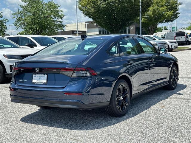 new 2025 Honda Accord car, priced at $31,710