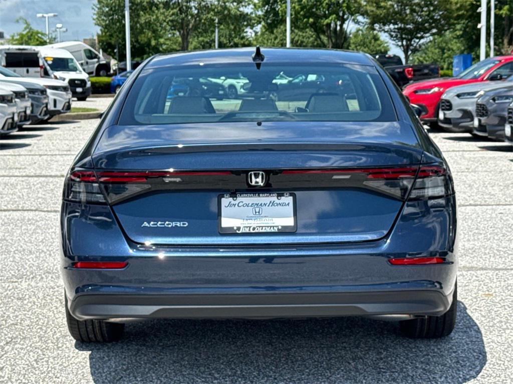 new 2025 Honda Accord car, priced at $31,710