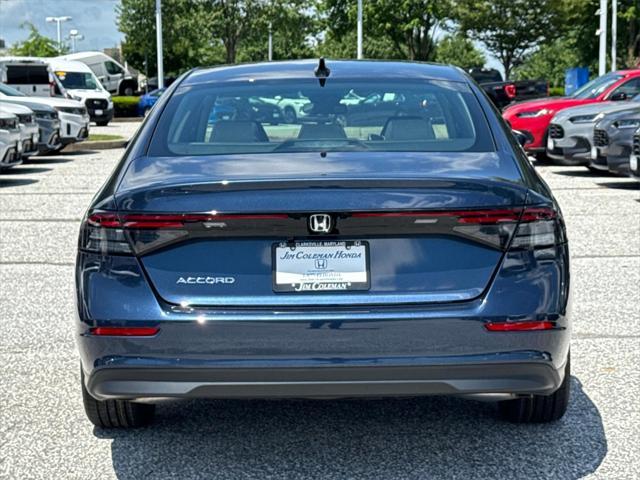 new 2025 Honda Accord car, priced at $31,710