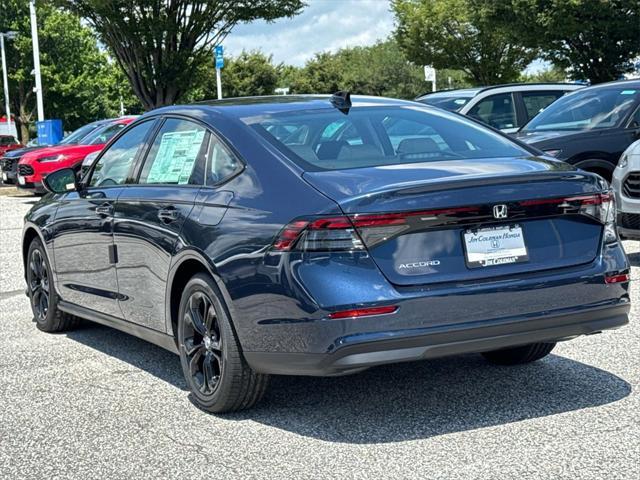 new 2025 Honda Accord car, priced at $31,710