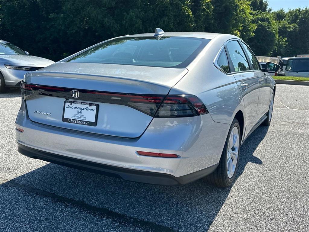 new 2025 Honda Accord car, priced at $29,445