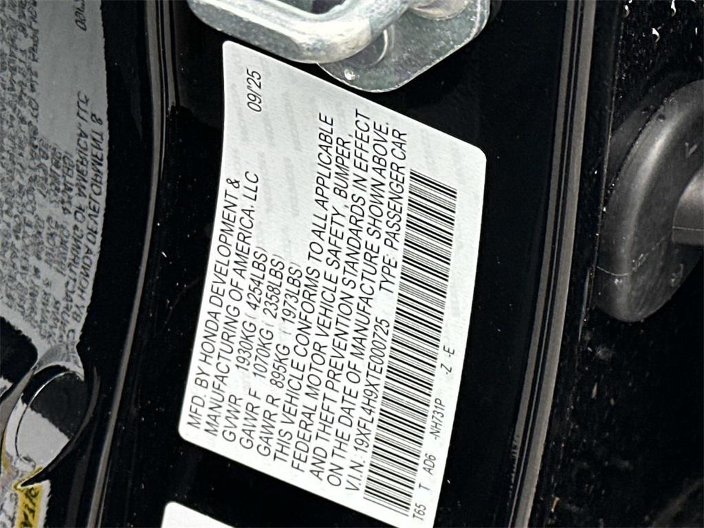 new 2026 Honda Civic Hybrid car, priced at $34,690