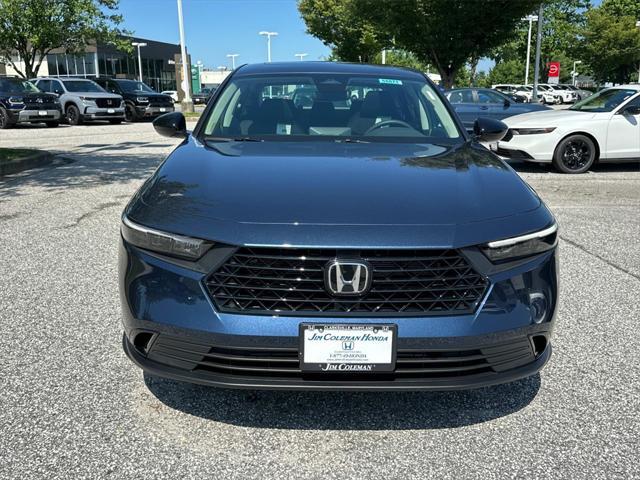 new 2025 Honda Accord car, priced at $31,710