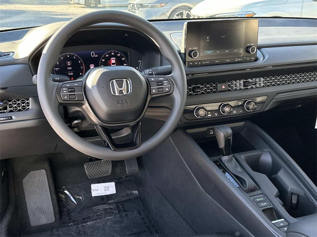 new 2025 Honda Accord car, priced at $29,490