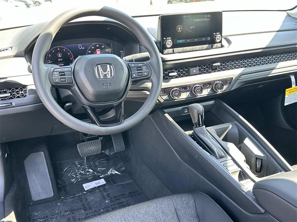 new 2025 Honda Accord car, priced at $31,755