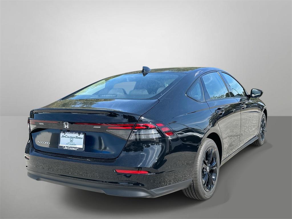 new 2025 Honda Accord car, priced at $31,755