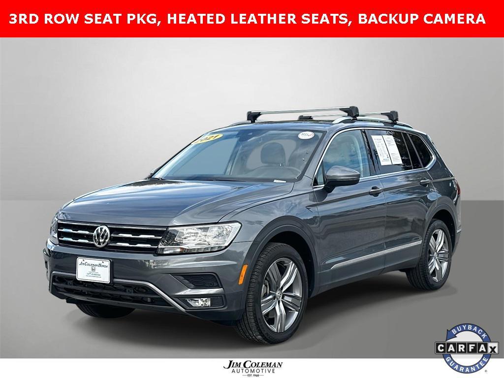 used 2021 Volkswagen Tiguan car, priced at $23,500