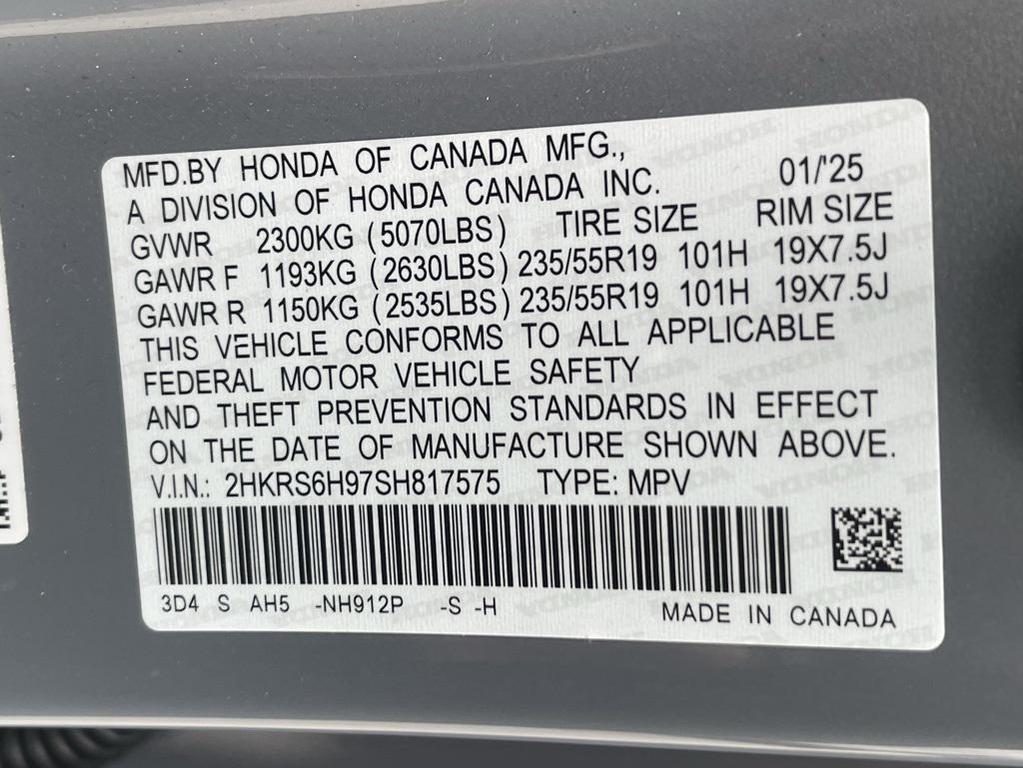 used 2025 Honda CR-V Hybrid car, priced at $38,000