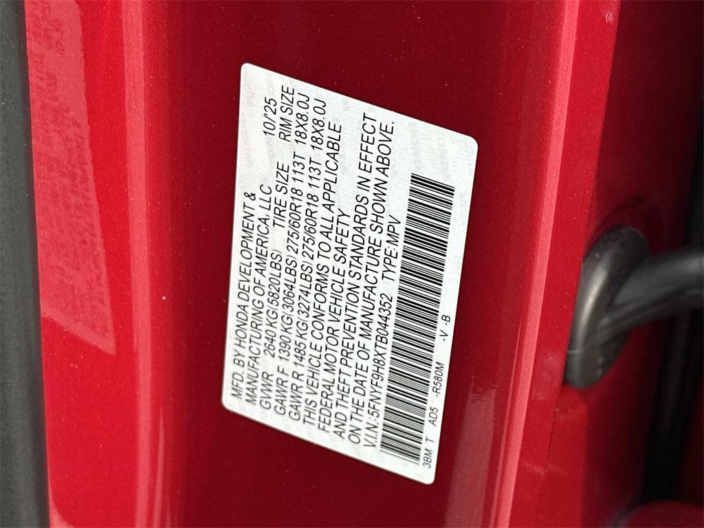 new 2026 Honda Passport car, priced at $54,910