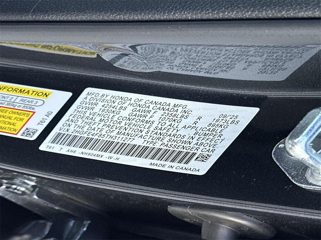 new 2026 Honda Civic Hybrid car