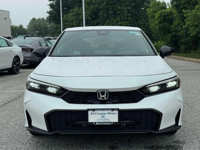 new 2025 Honda Civic car, priced at $29,055