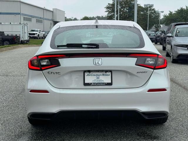new 2025 Honda Civic car, priced at $29,055