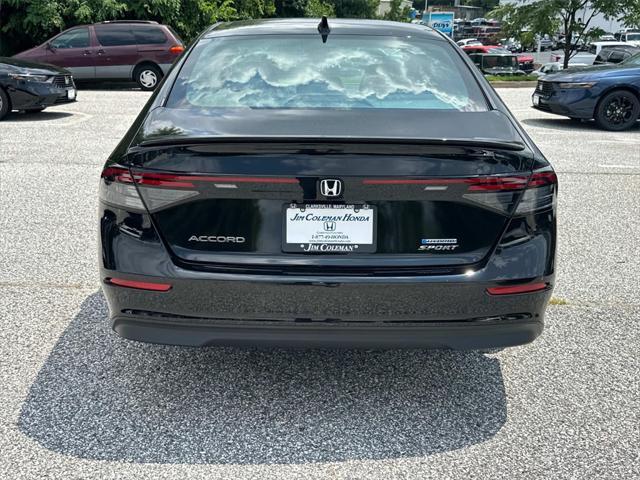 new 2025 Honda Accord Hybrid car, priced at $34,805