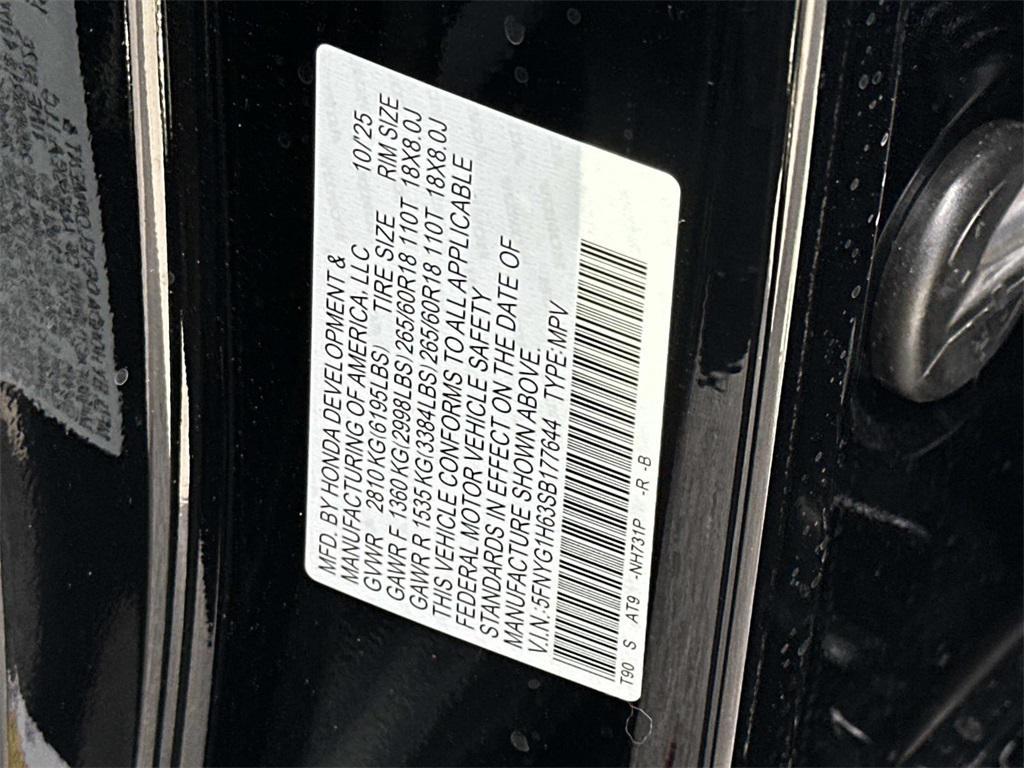 new 2025 Honda Pilot car, priced at $50,895