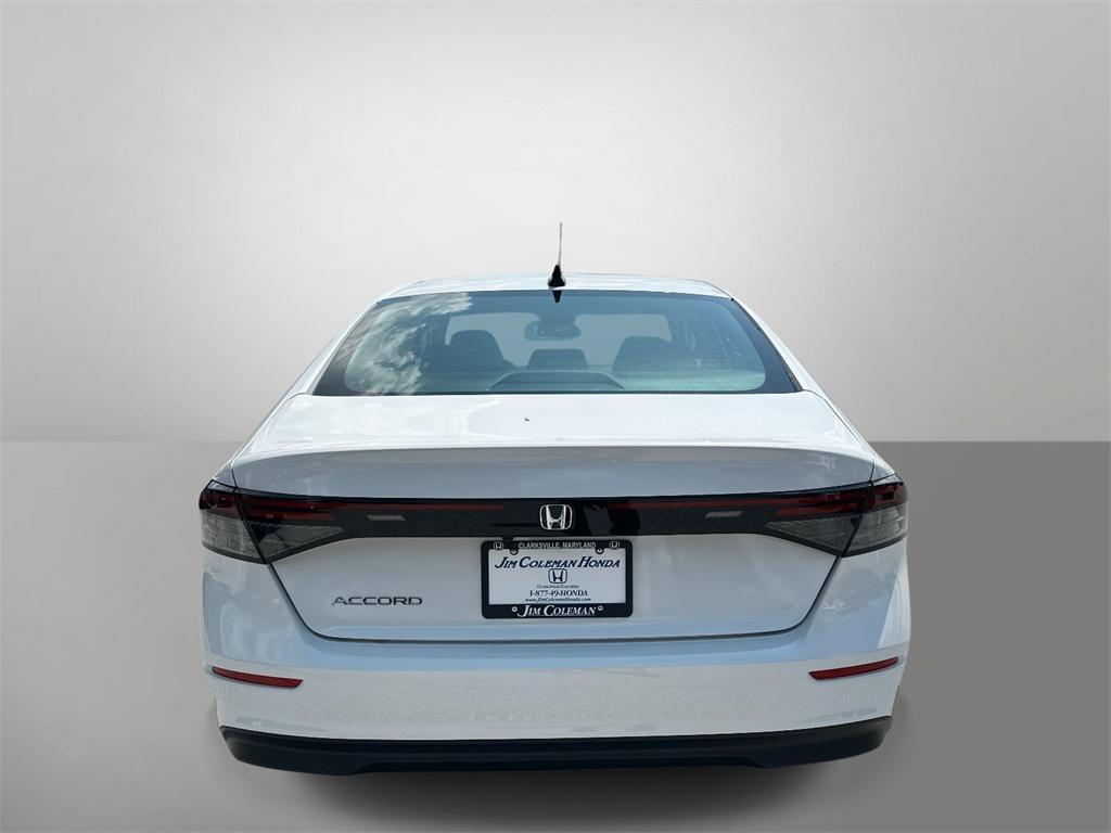 new 2025 Honda Accord car, priced at $32,165