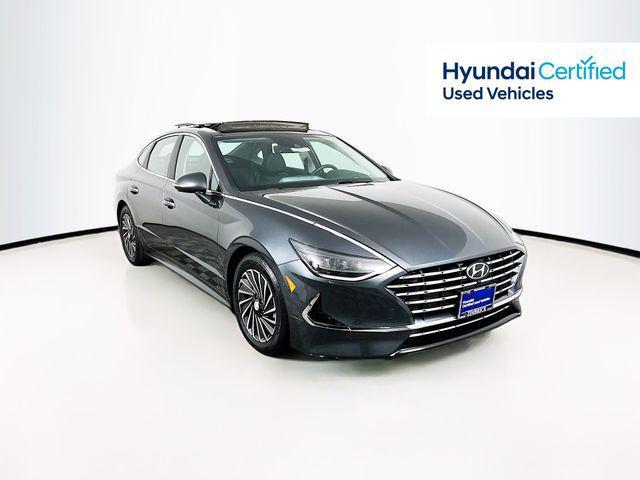 used 2023 Hyundai Sonata Hybrid car, priced at $25,900