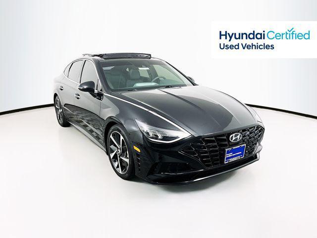 used 2021 Hyundai Sonata car, priced at $19,990