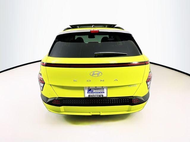 new 2024 Hyundai Kona EV car, priced at $43,055