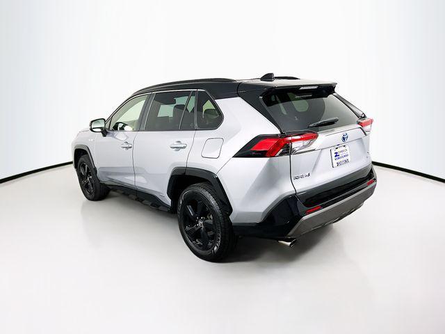 used 2019 Toyota RAV4 Hybrid car, priced at $23,876