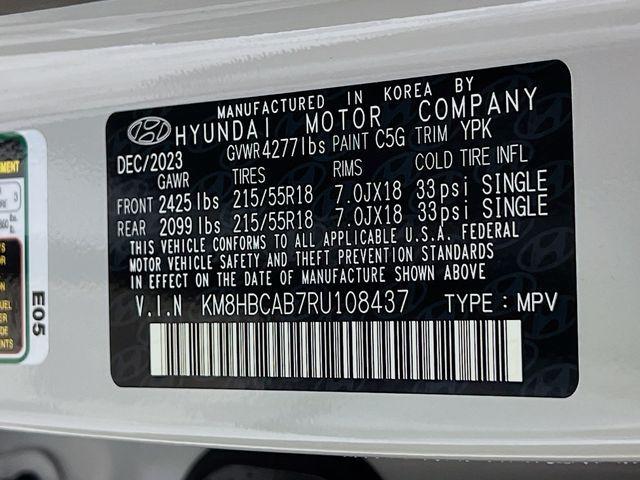 new 2024 Hyundai Kona car, priced at $27,247