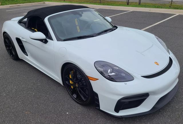 used 2022 Porsche 718 Spyder car, priced at $141,988