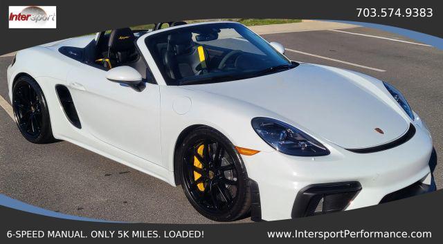 used 2022 Porsche 718 Spyder car, priced at $139,495