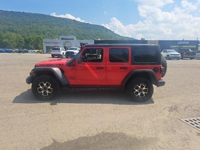 used 2021 Jeep Wrangler Unlimited car, priced at $38,521
