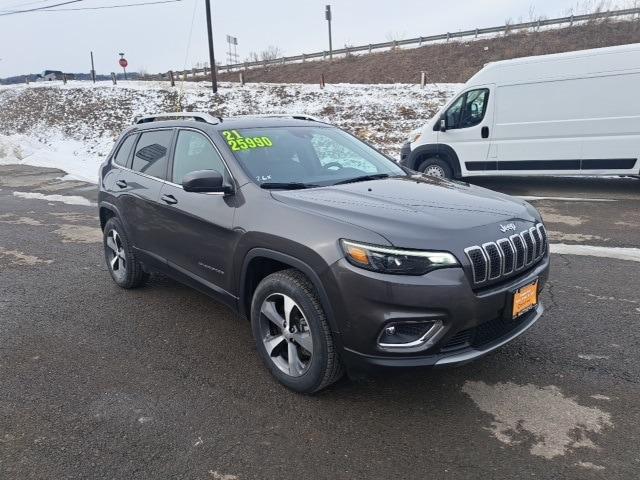 used 2021 Jeep Cherokee car, priced at $25,990