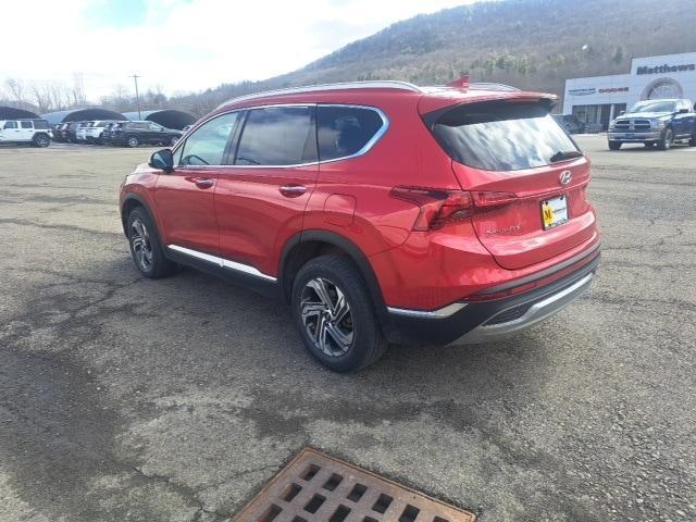 used 2022 Hyundai Santa Fe car, priced at $24,490